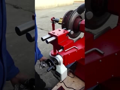 T8470 Brake Lathe Machine Working 