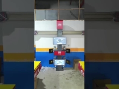 Double Screen X6 Intelligent 3D Wheel Aligner with Real-Time Tracking for Universal Compatibility