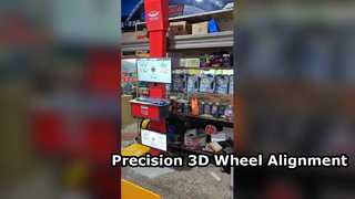 machine de l'alignement des roues 3D